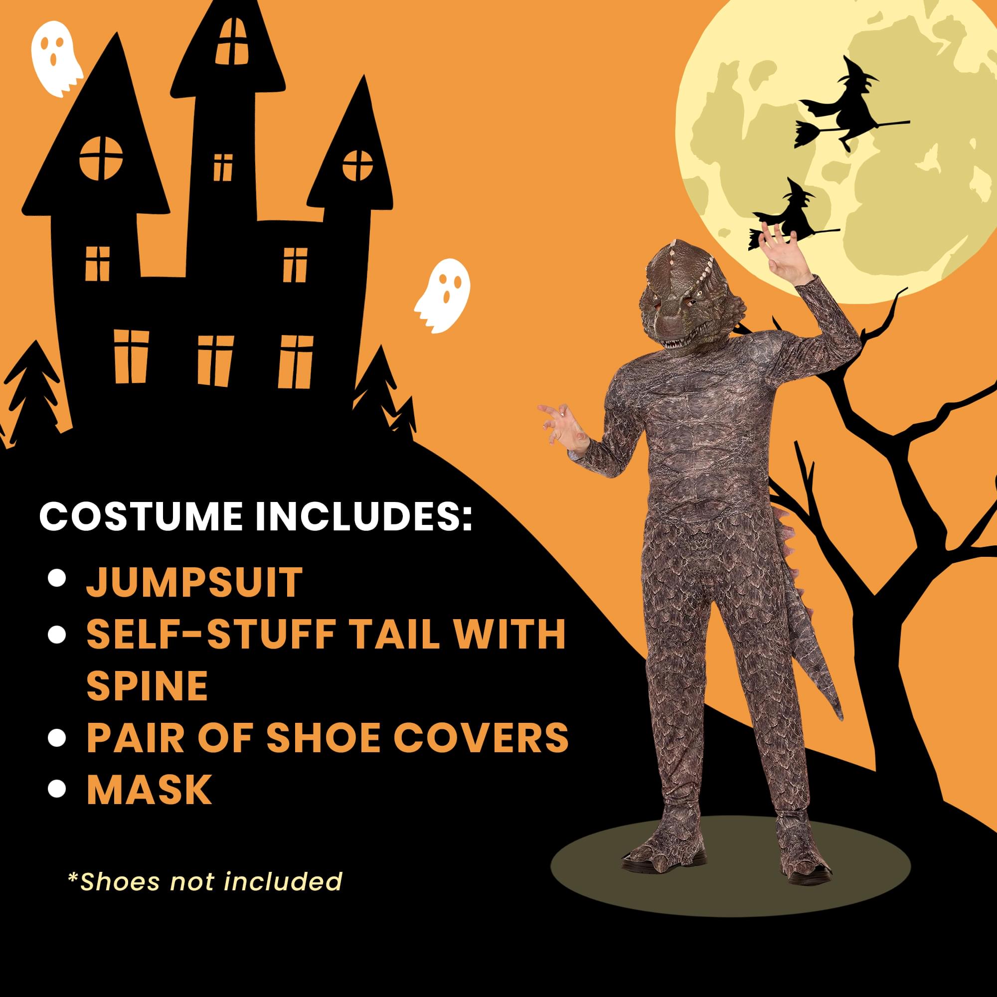 Godzilla x Kong Economy Godzilla Child Costume