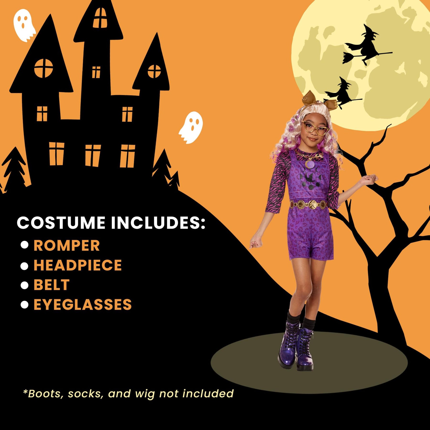 Monster High Clawdeen Wolf Child Costume
