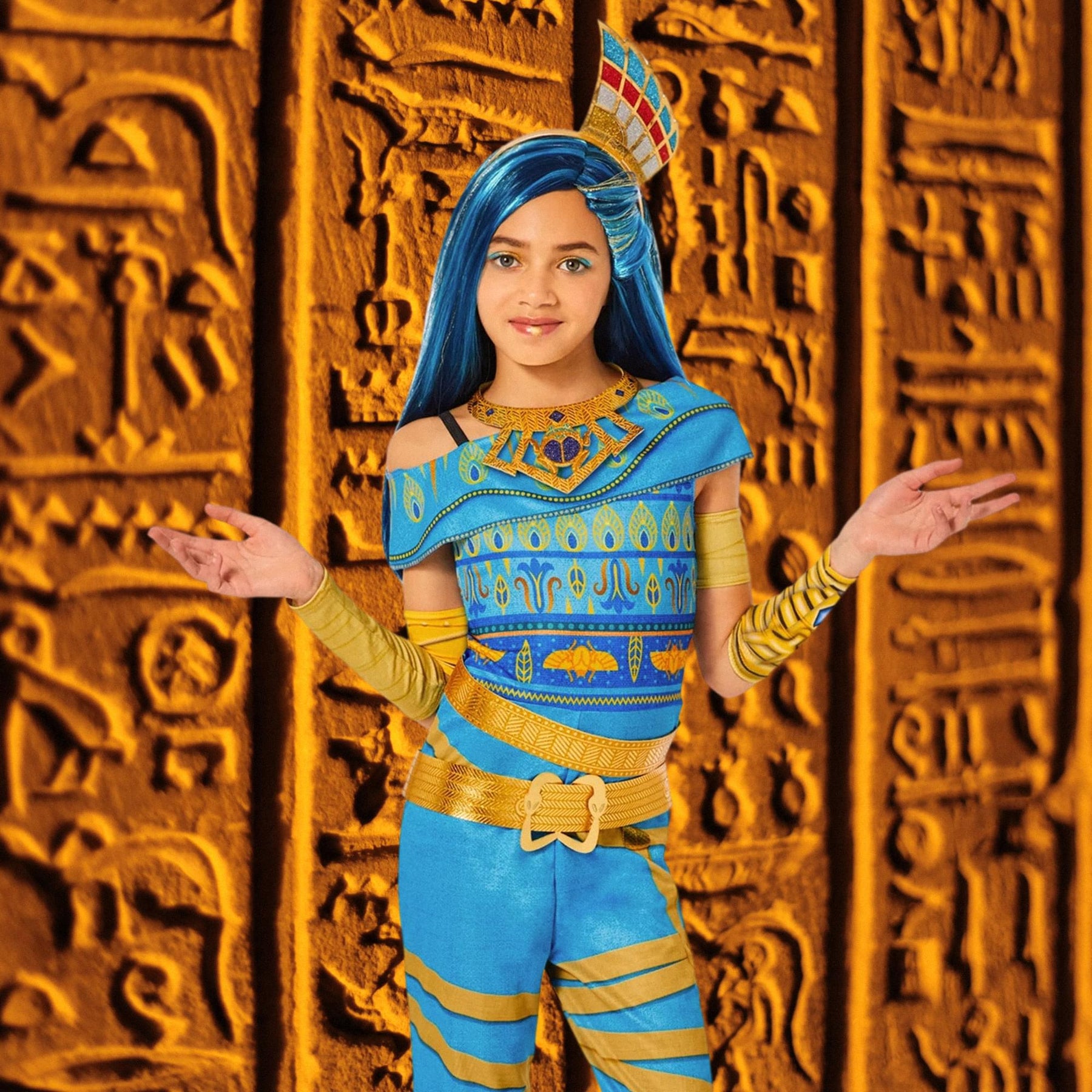 cleo super monsters costume Monster High Cleo de Nile Child Costume Large
