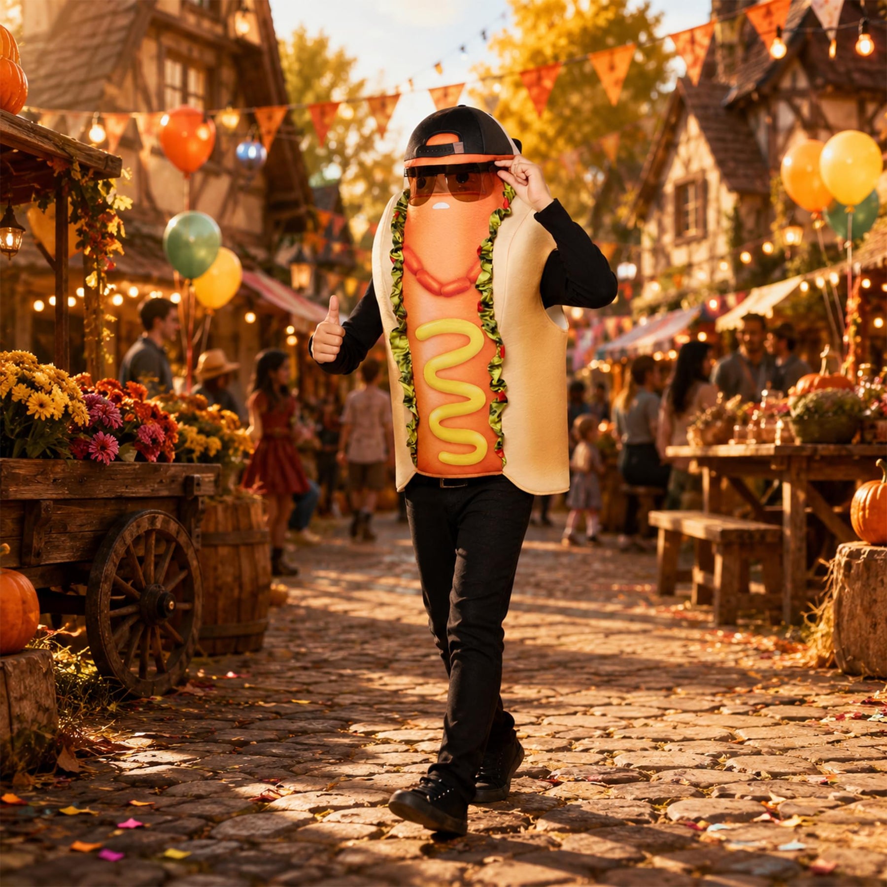 Fortnite The Brat Child Costume | Large 10-12