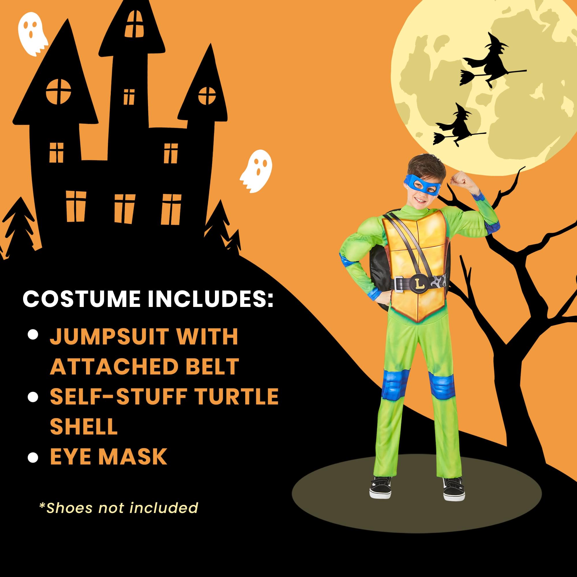 TMNT Leonardo Movie Child Costume