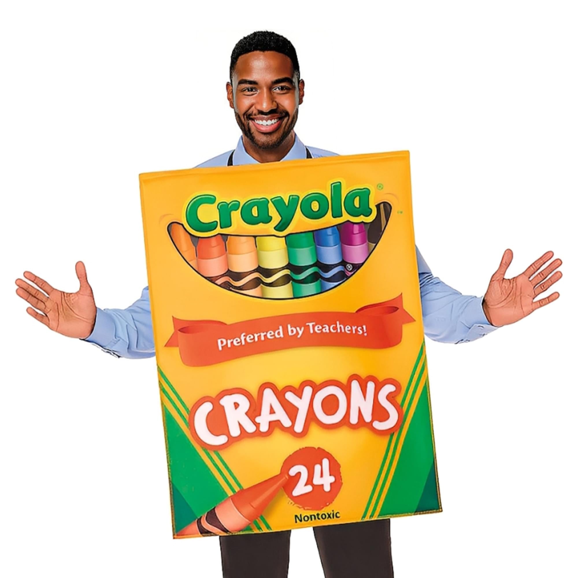Crayola Crayon Box Adult | One Size Fits Most