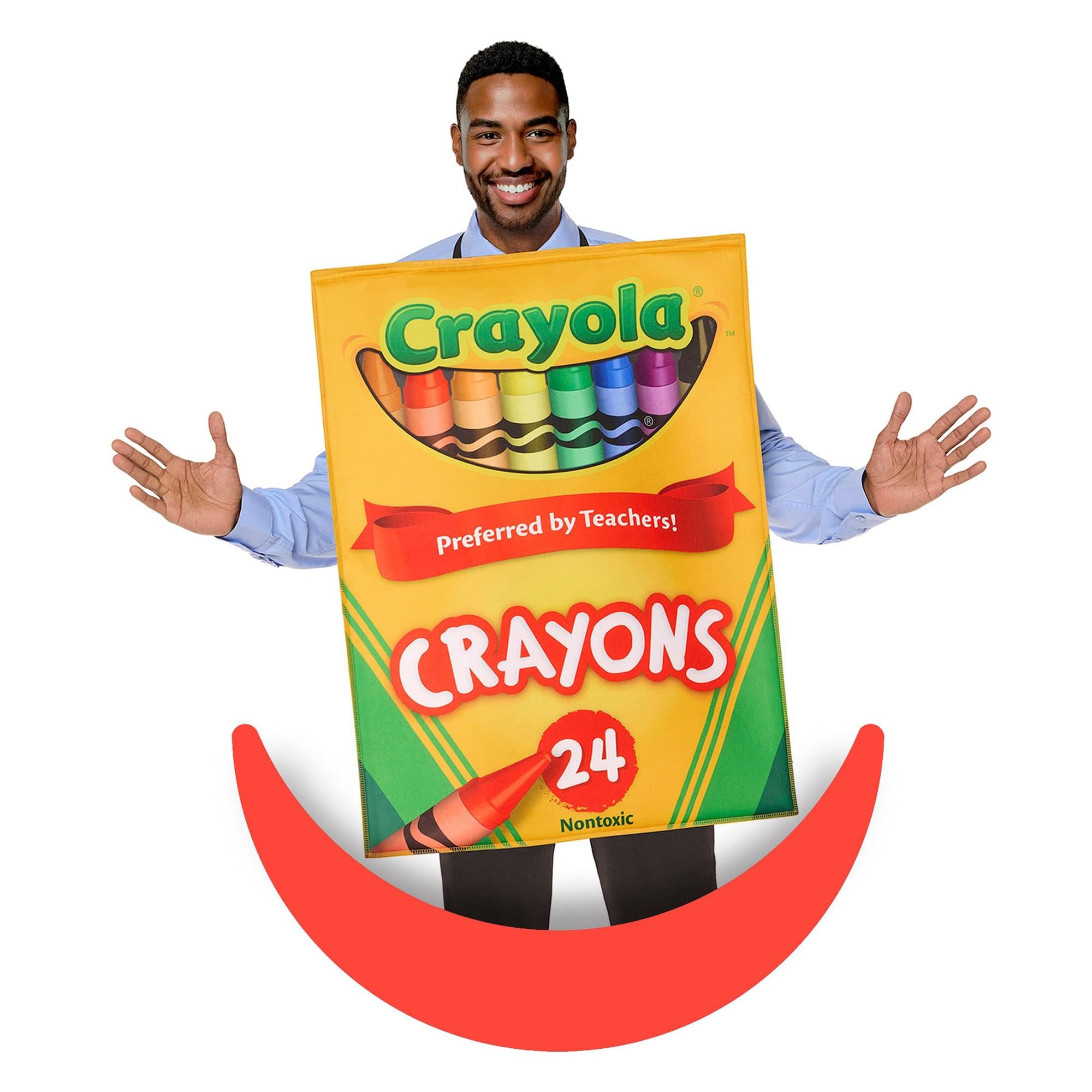 Crayola Crayon Classic Box Quik Change™ Adult Costume | One Size