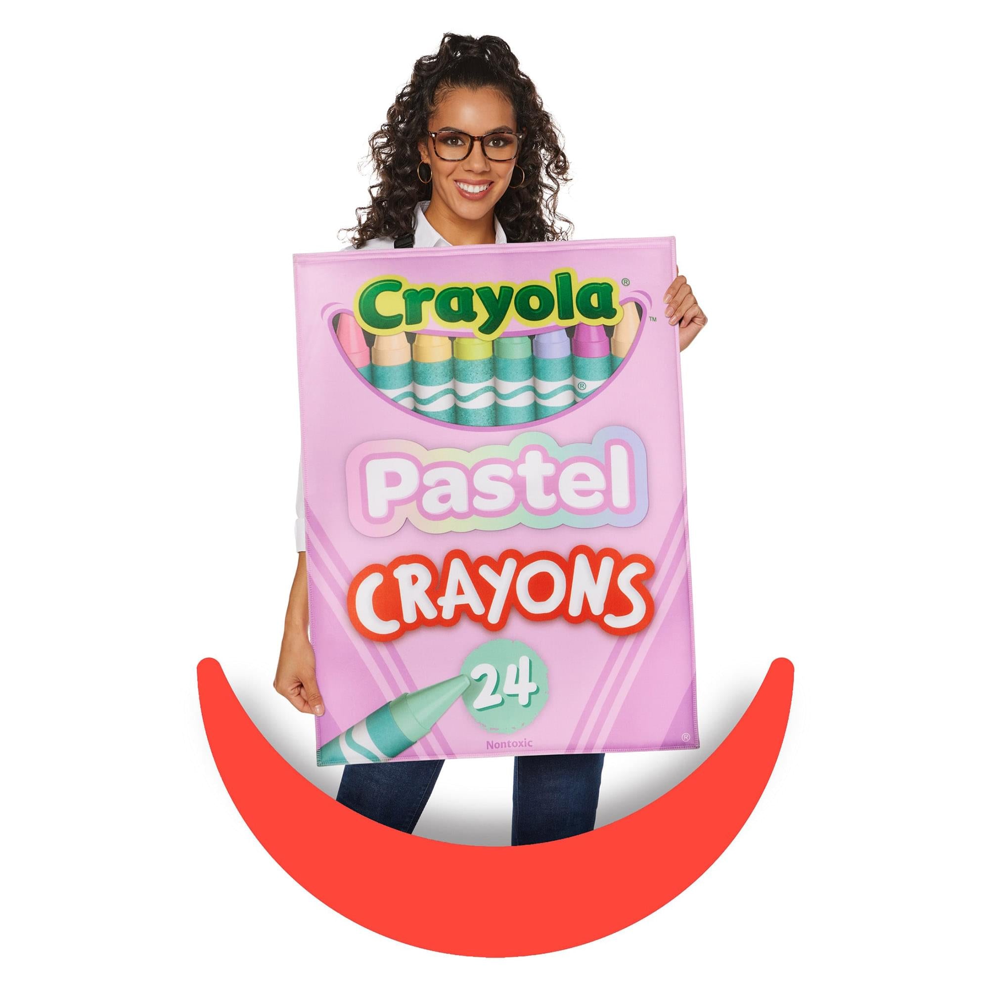 Crayola Crayon Pastel Box Quik Change™ Adult Costume | One Size