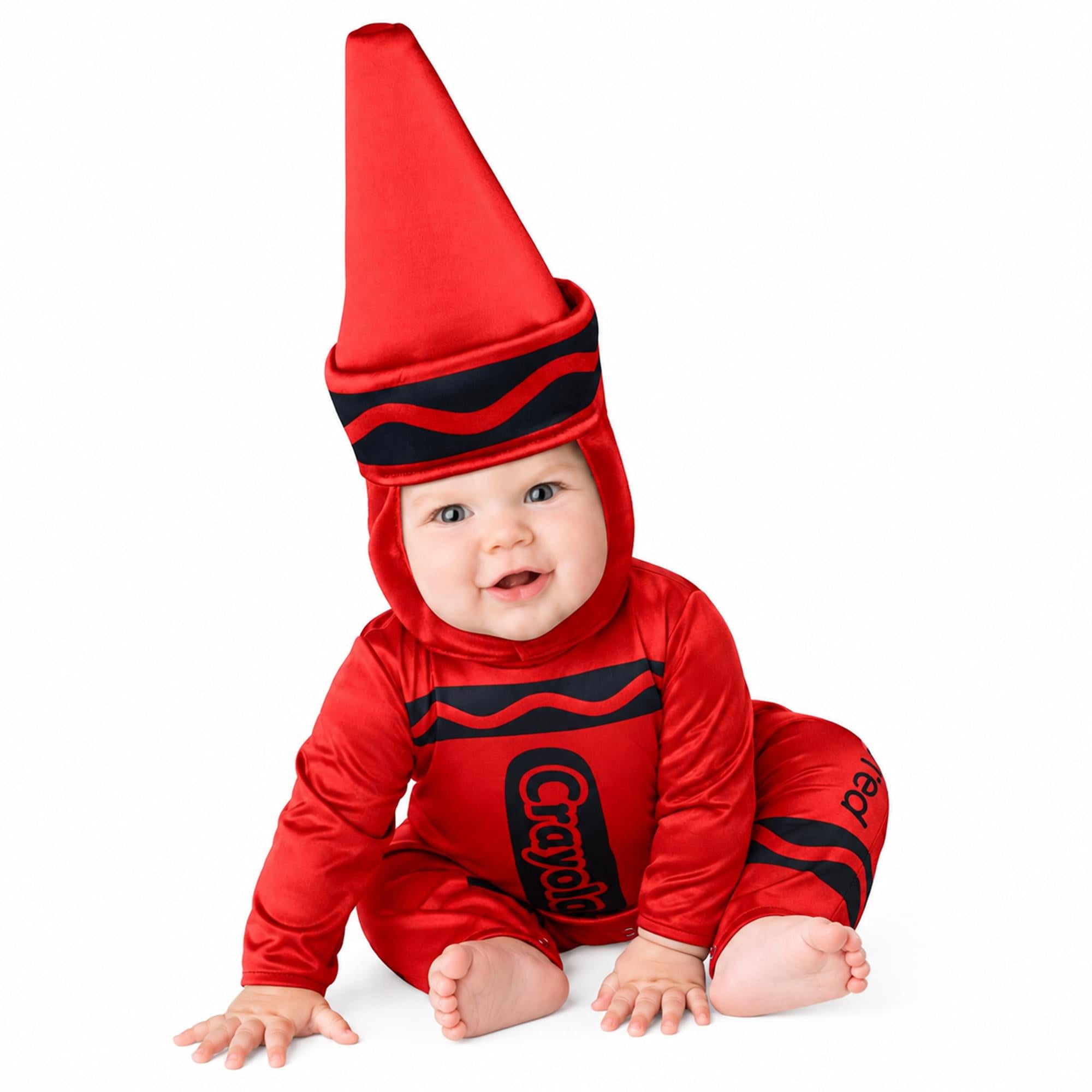 Craylola Crayon Red Infant Costume | 12-18 Month/M