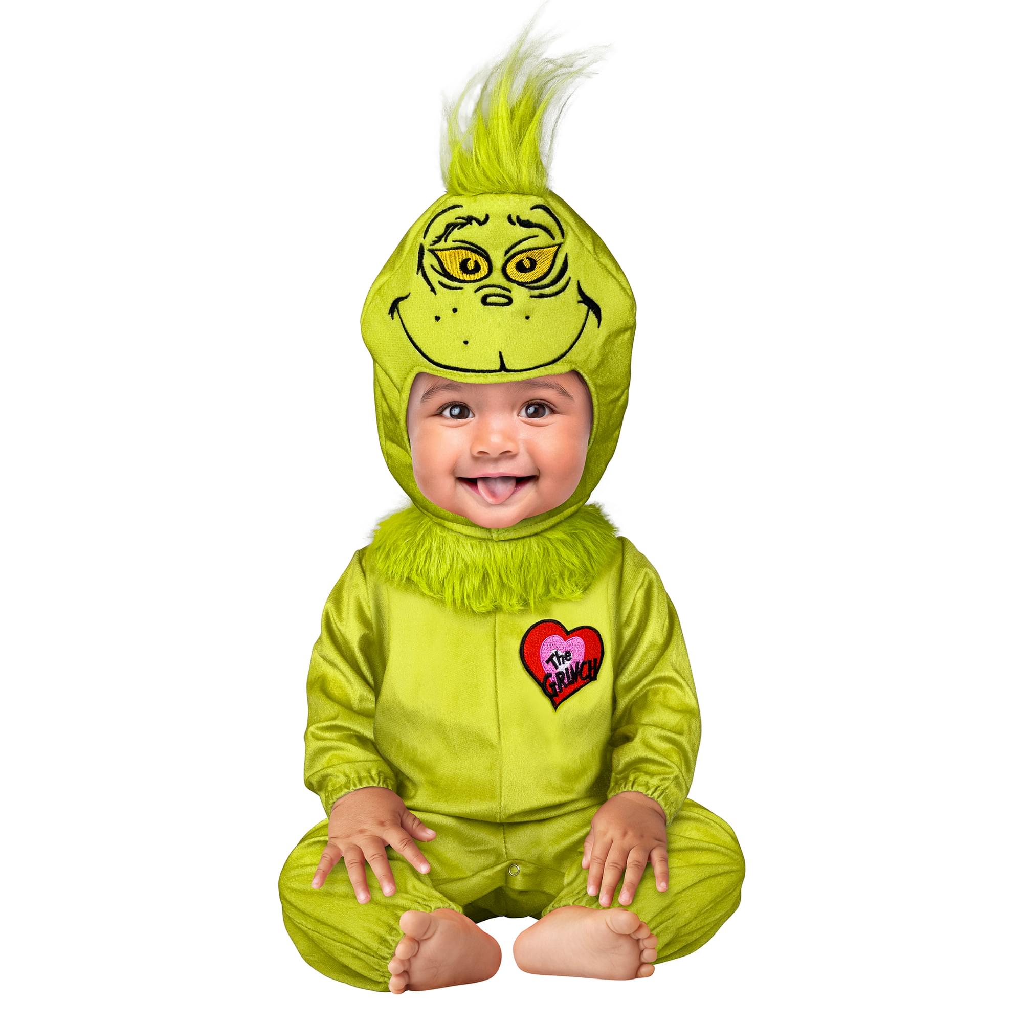 Dr. Seuss Grinch Infant Costume Jumpsuit | Medium