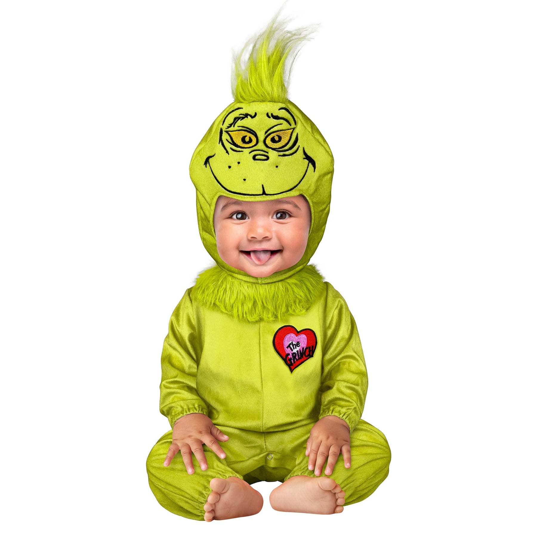 Dr. Seuss Grinch Infant Costume Jumpsuit | Medium
