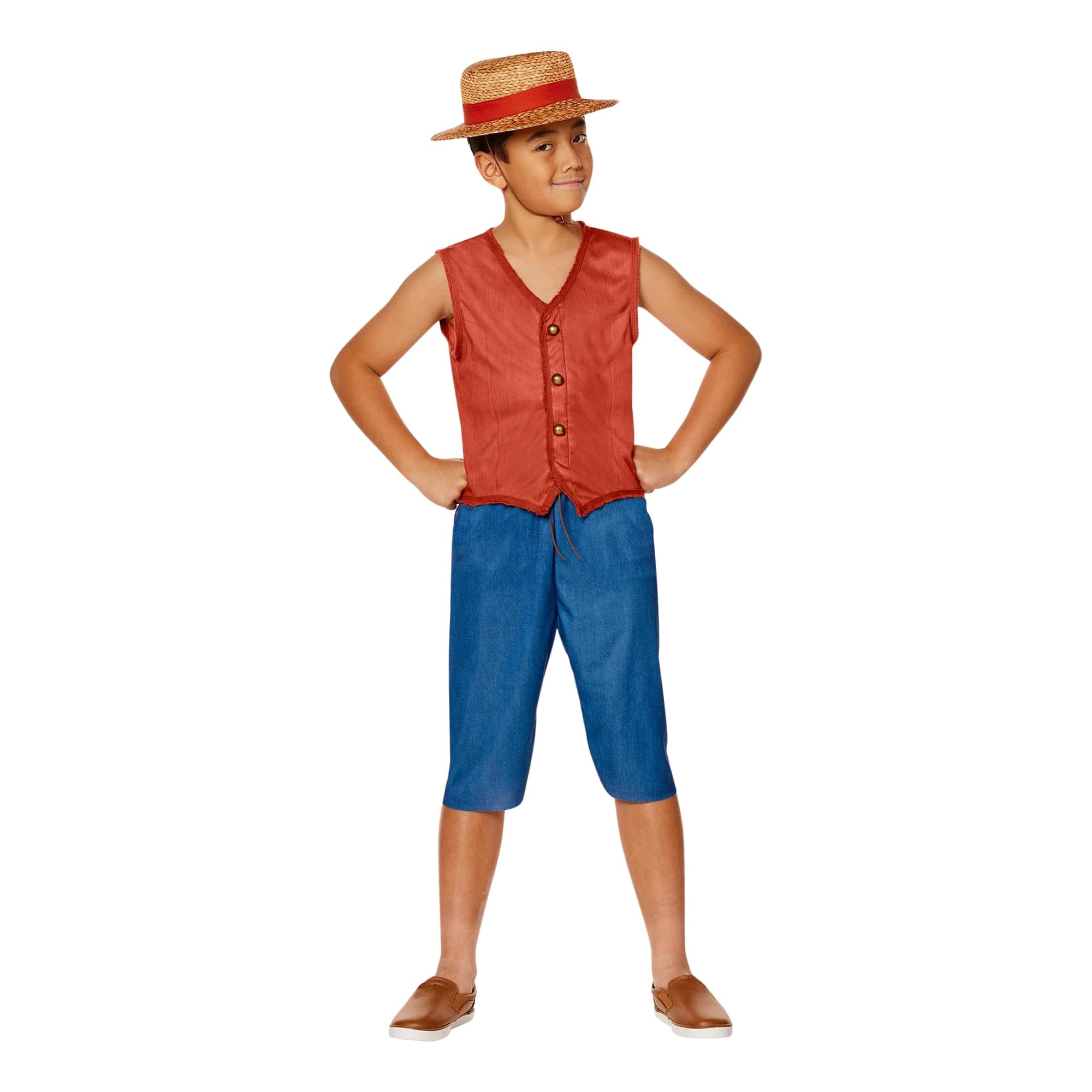One Piece Monkey D Luffy Child Costume