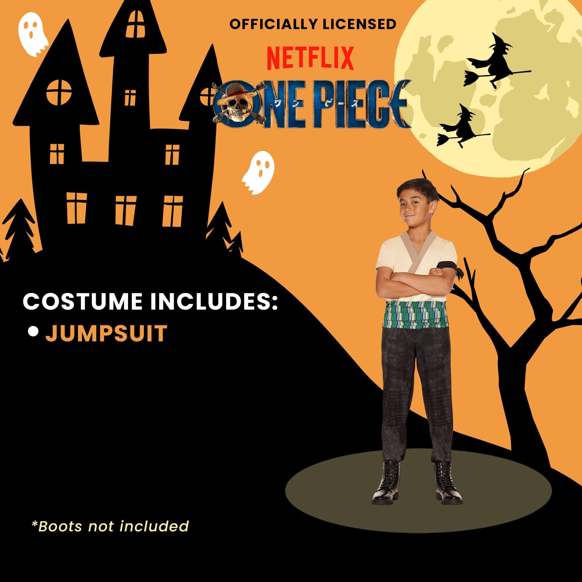 One Piece Zoro Child Costume