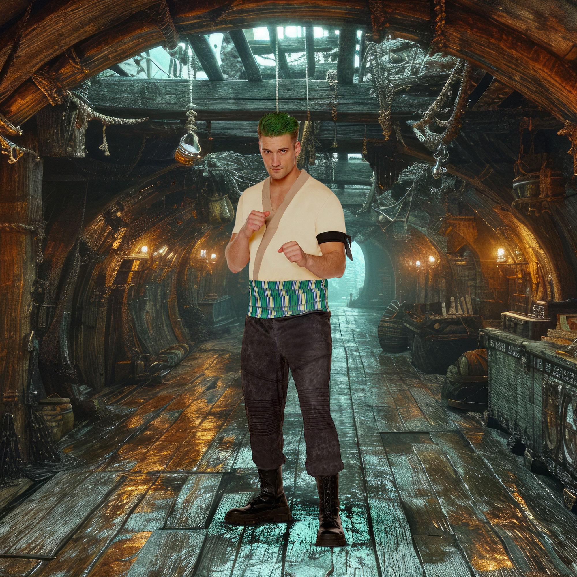 One Piece Zoro Adult Costume