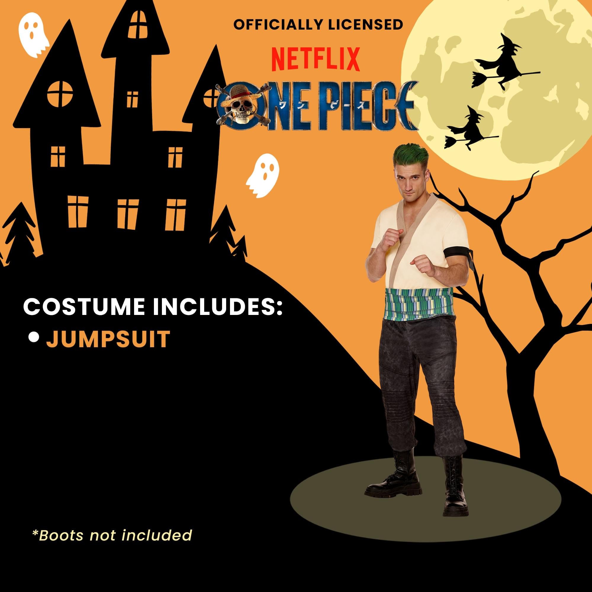 One Piece Zoro Adult Costume