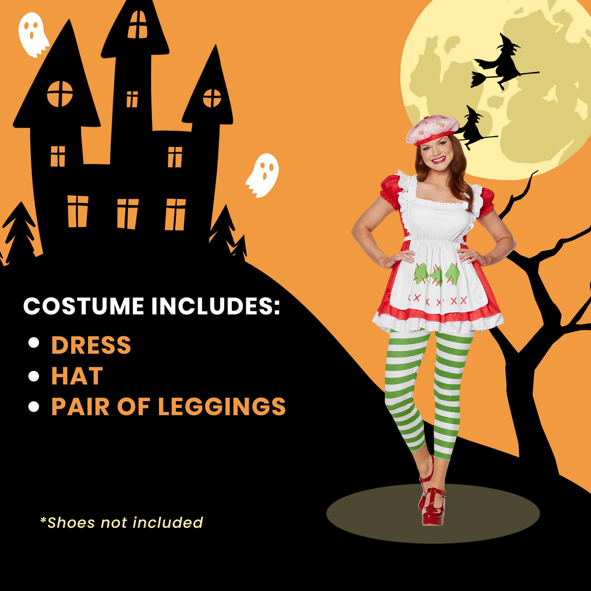 Strawberry Shortcake Adult Costume