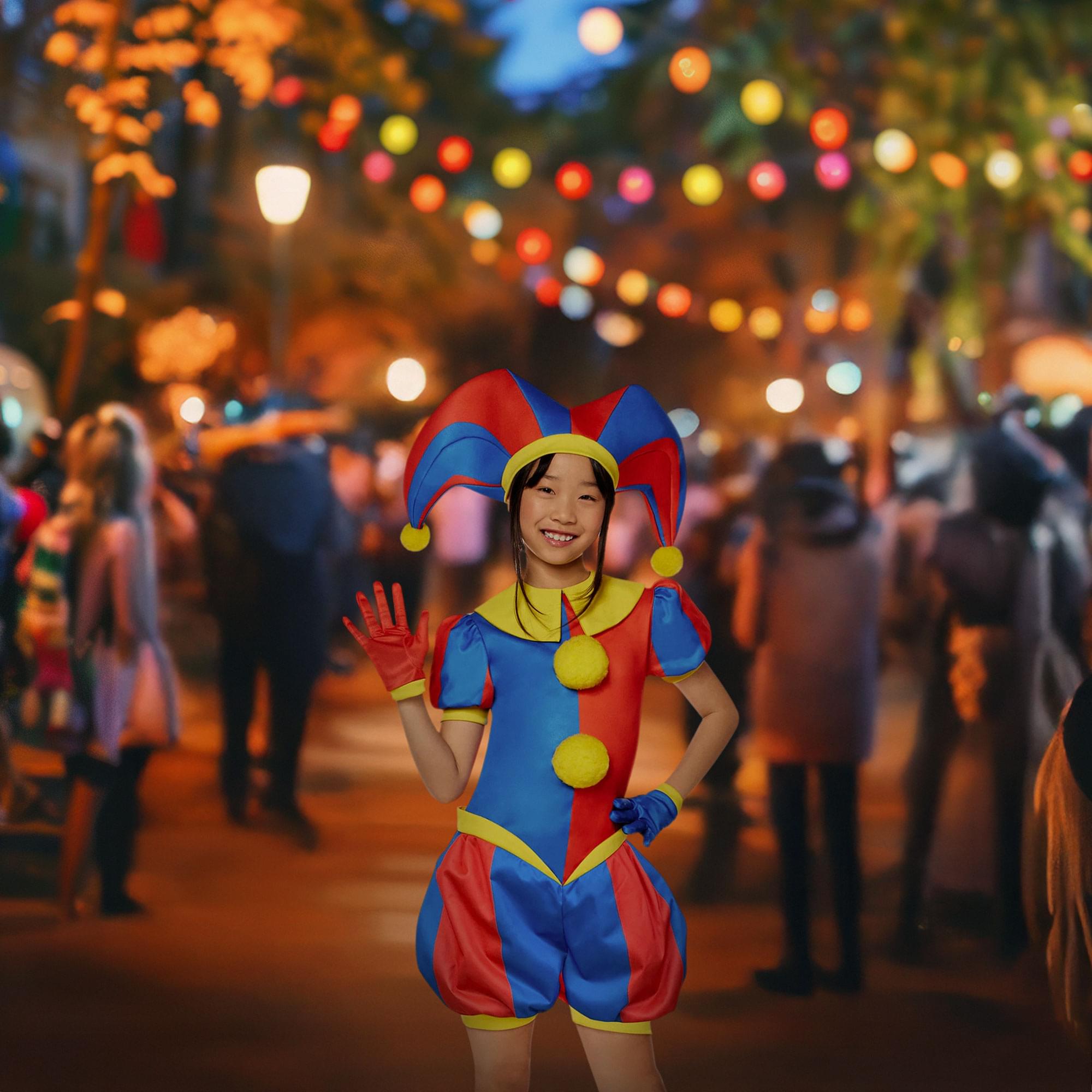 The Amazing Digital Circus Pomni Child Costume