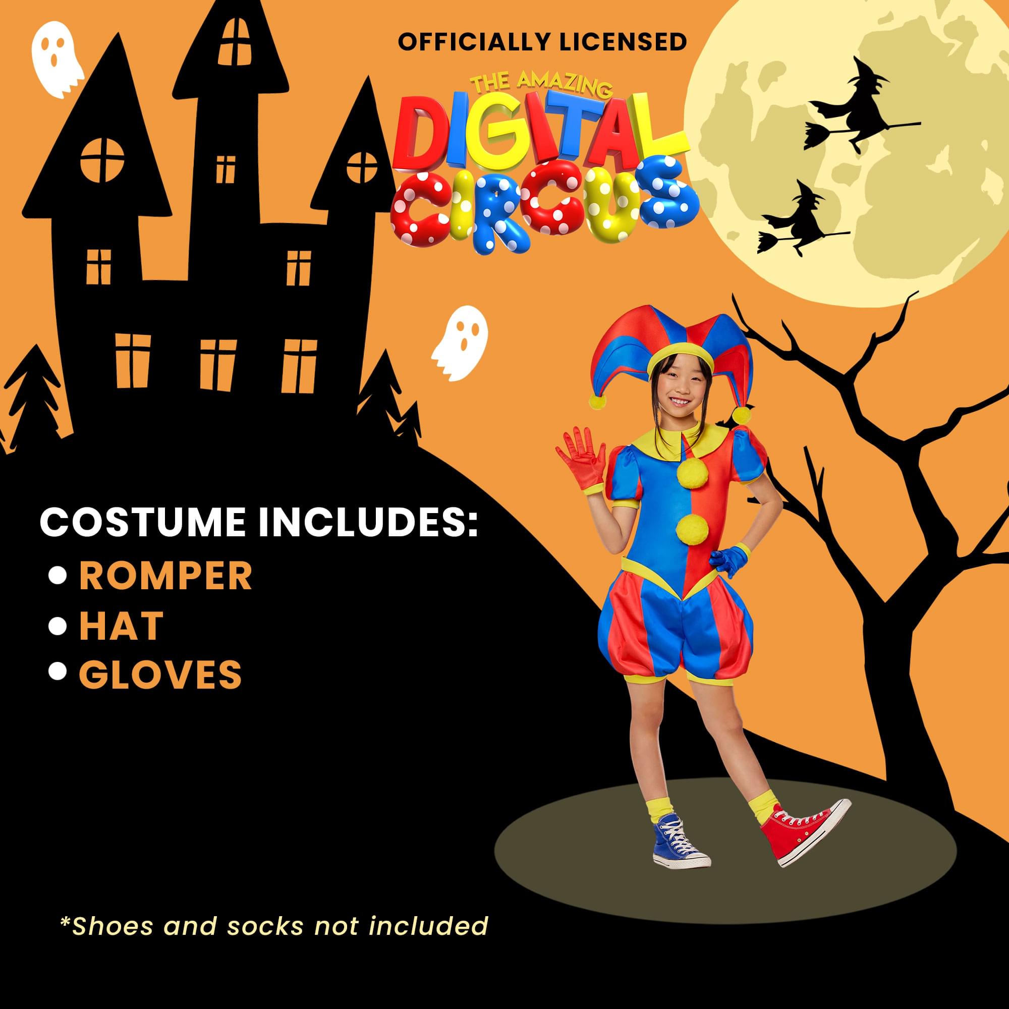 The Amazing Digital Circus Pomni Child Costume