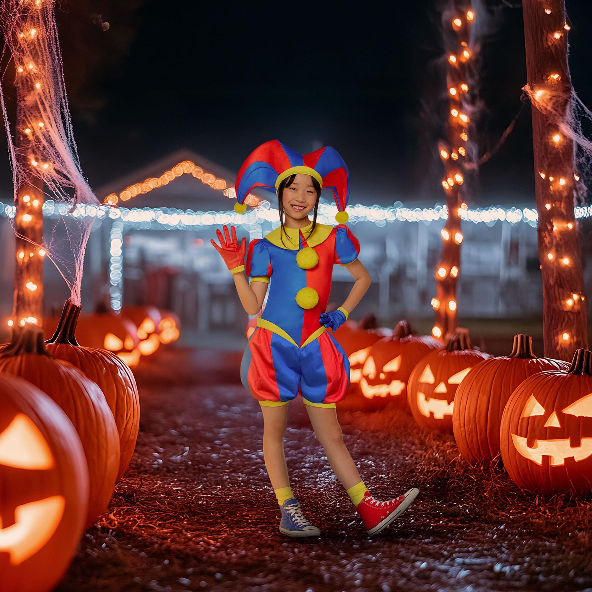 The Amazing Digital Circus Pomni Child Costume