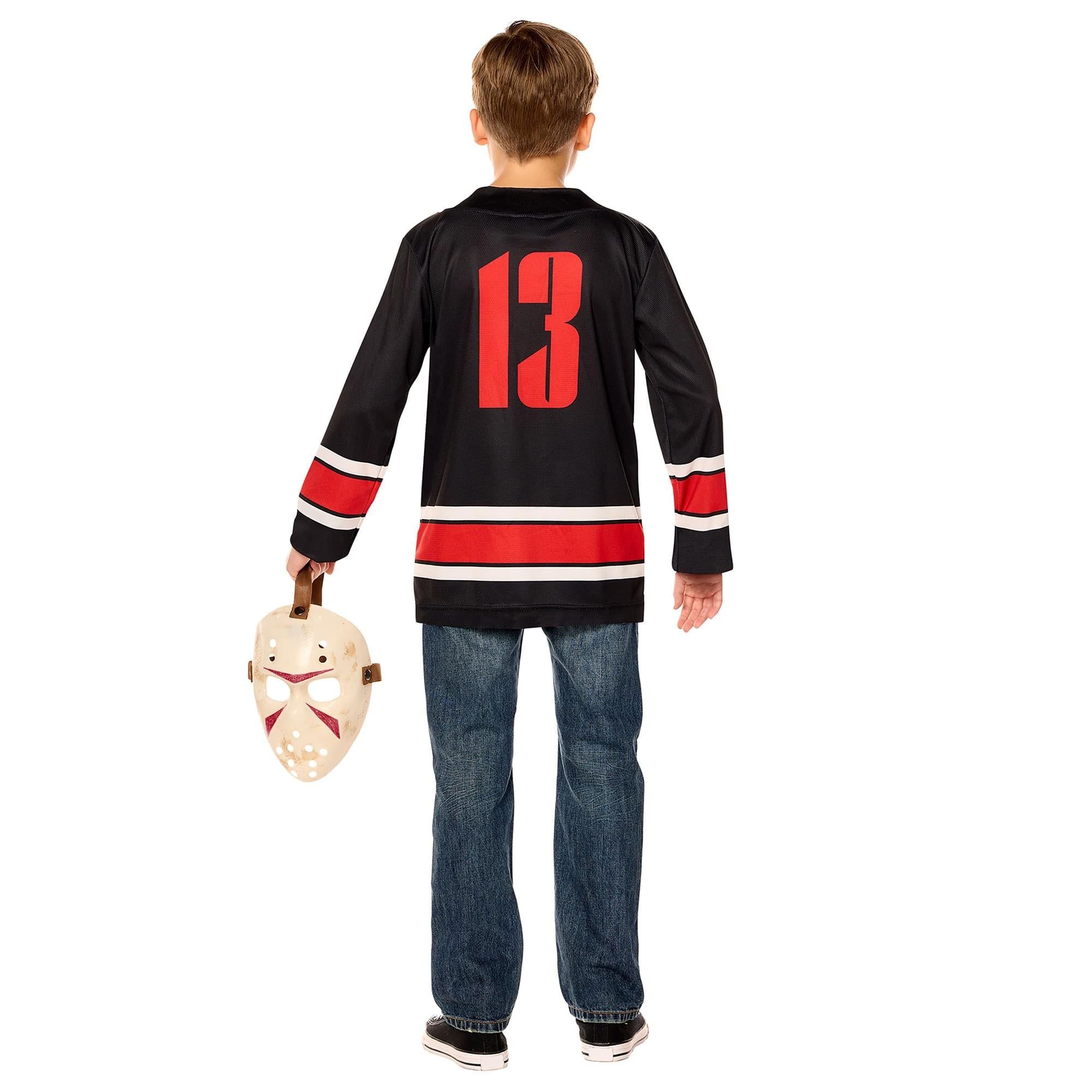Jason Universe Child Costume Hockey Jersey and Mask | Large