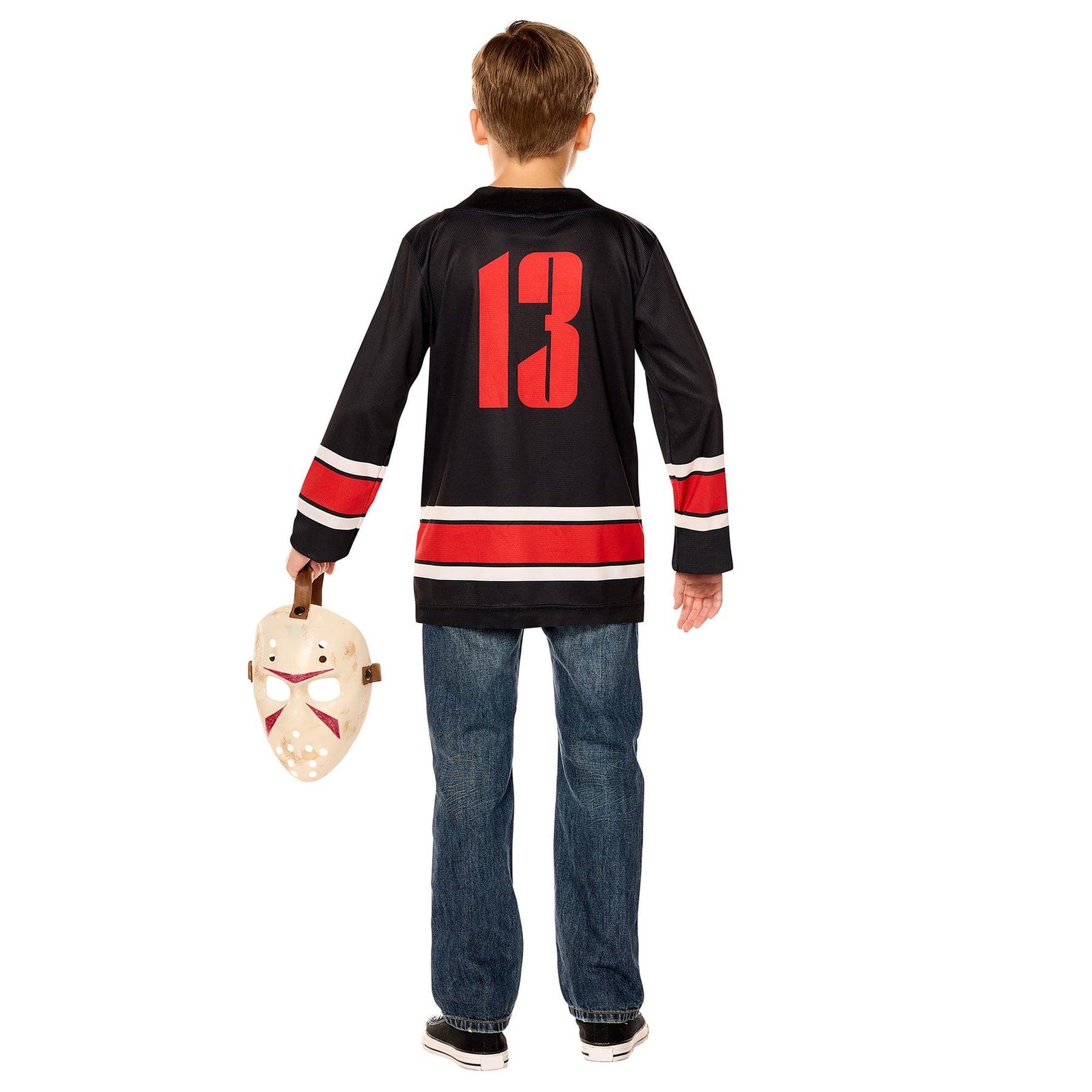 Jason Universe Child Costume Hockey Jersey and Mask | Large