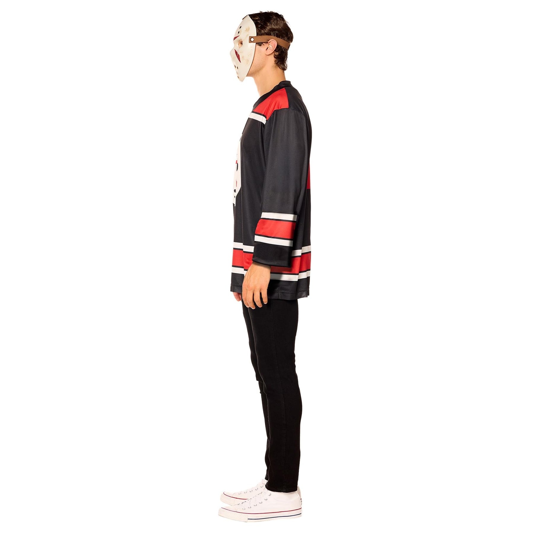Jason Universe Adult Costume Hockey Jersey and Mask | Large