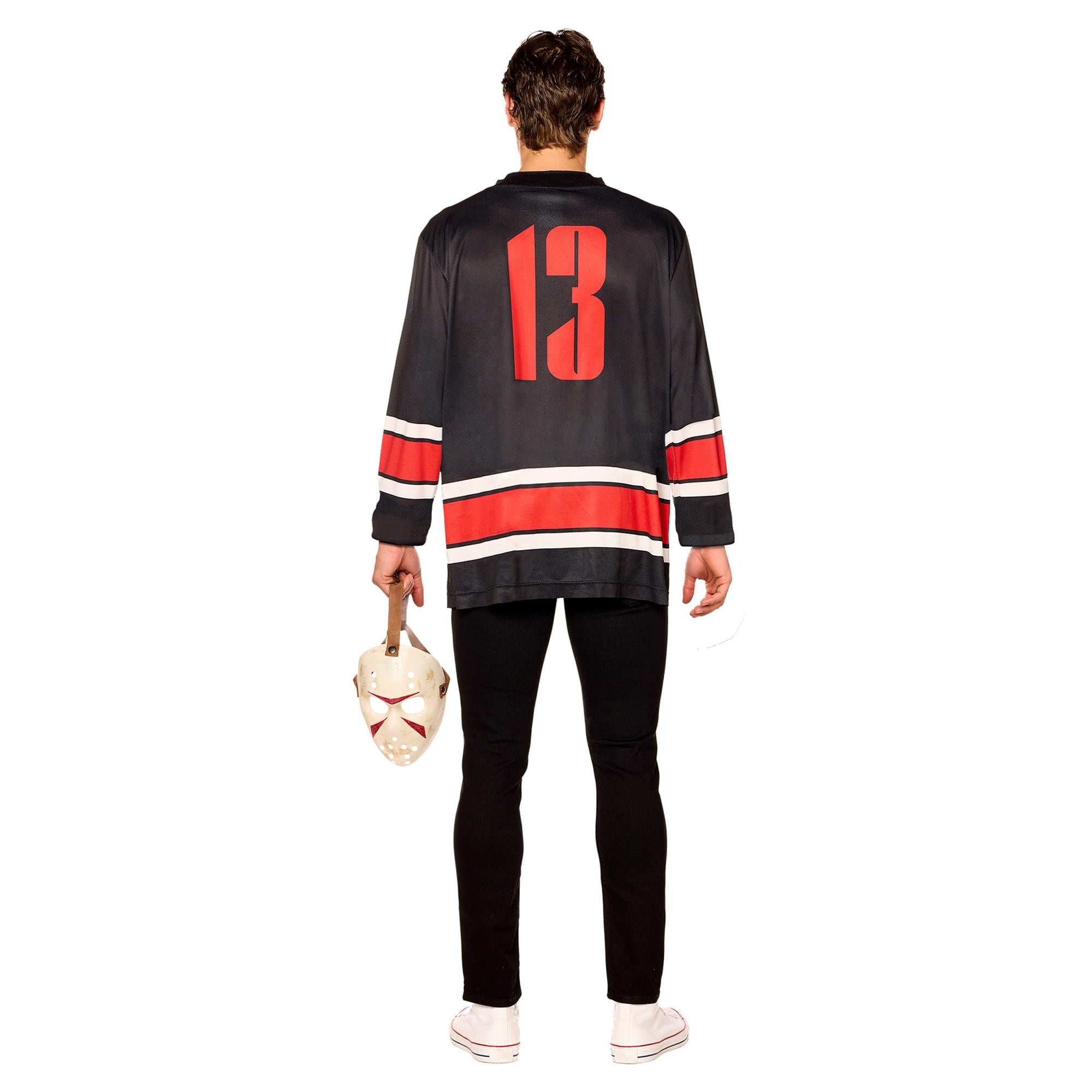 Jason Universe Adult Costume Hockey Jersey and Mask | Large
