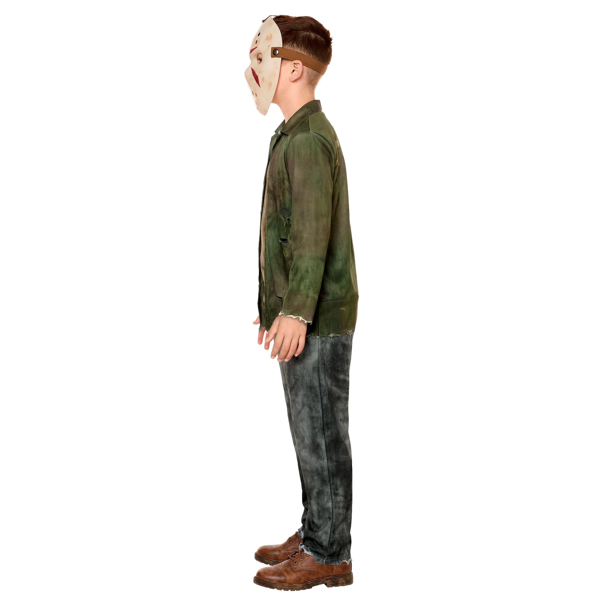 Jason Universe Jason Jumpsuit and Mask Child Costume | Large