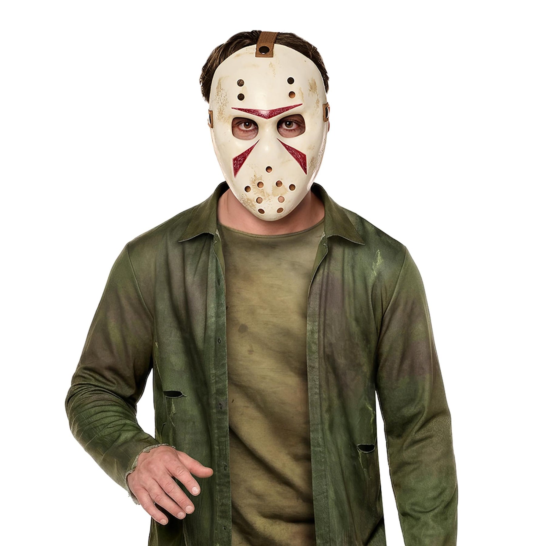 Jason Universe Jason Jumpsuit and Mask Adult Costume | Small