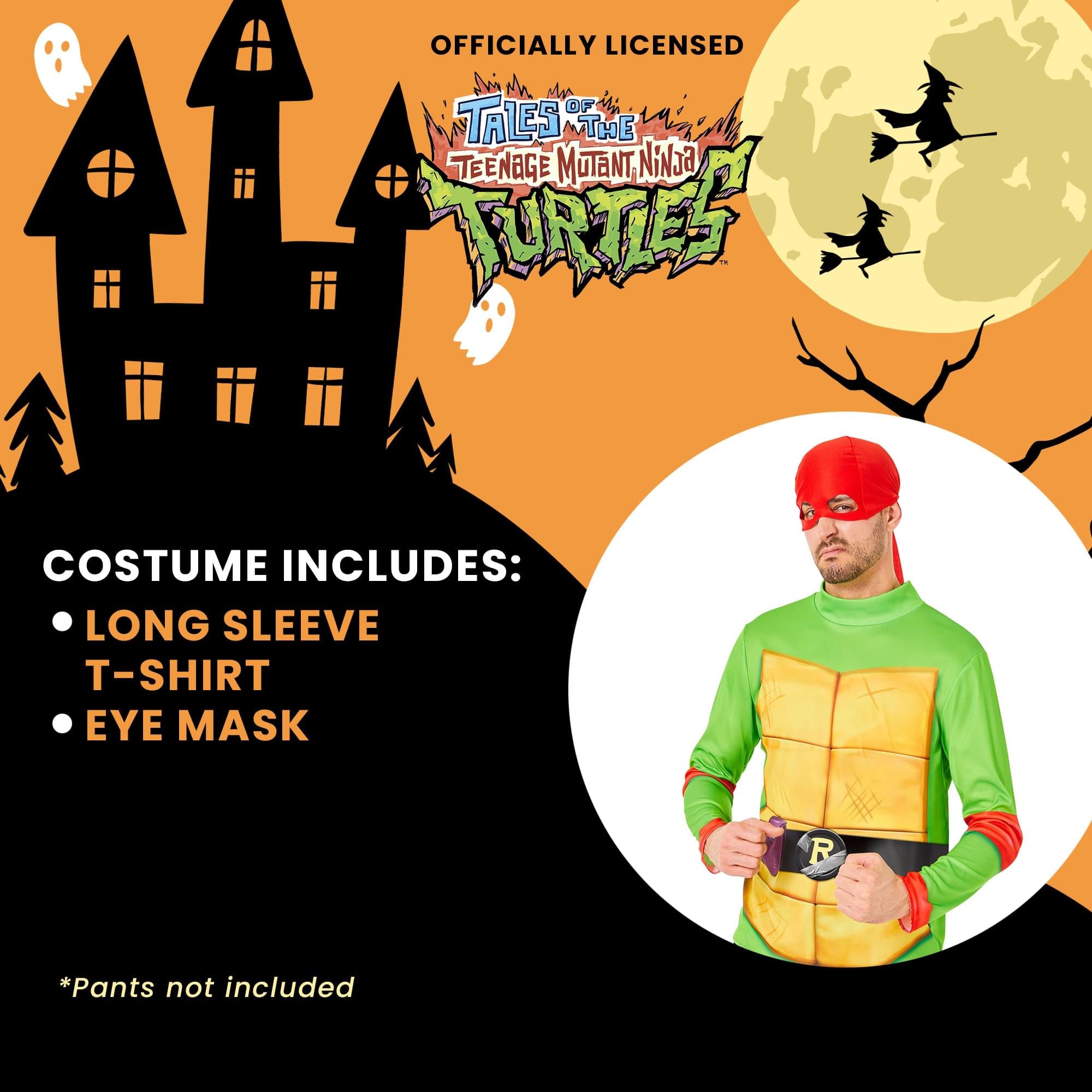 TMNT Raphael EZ Wear  Adult Costume Kit | One Size Fits Most