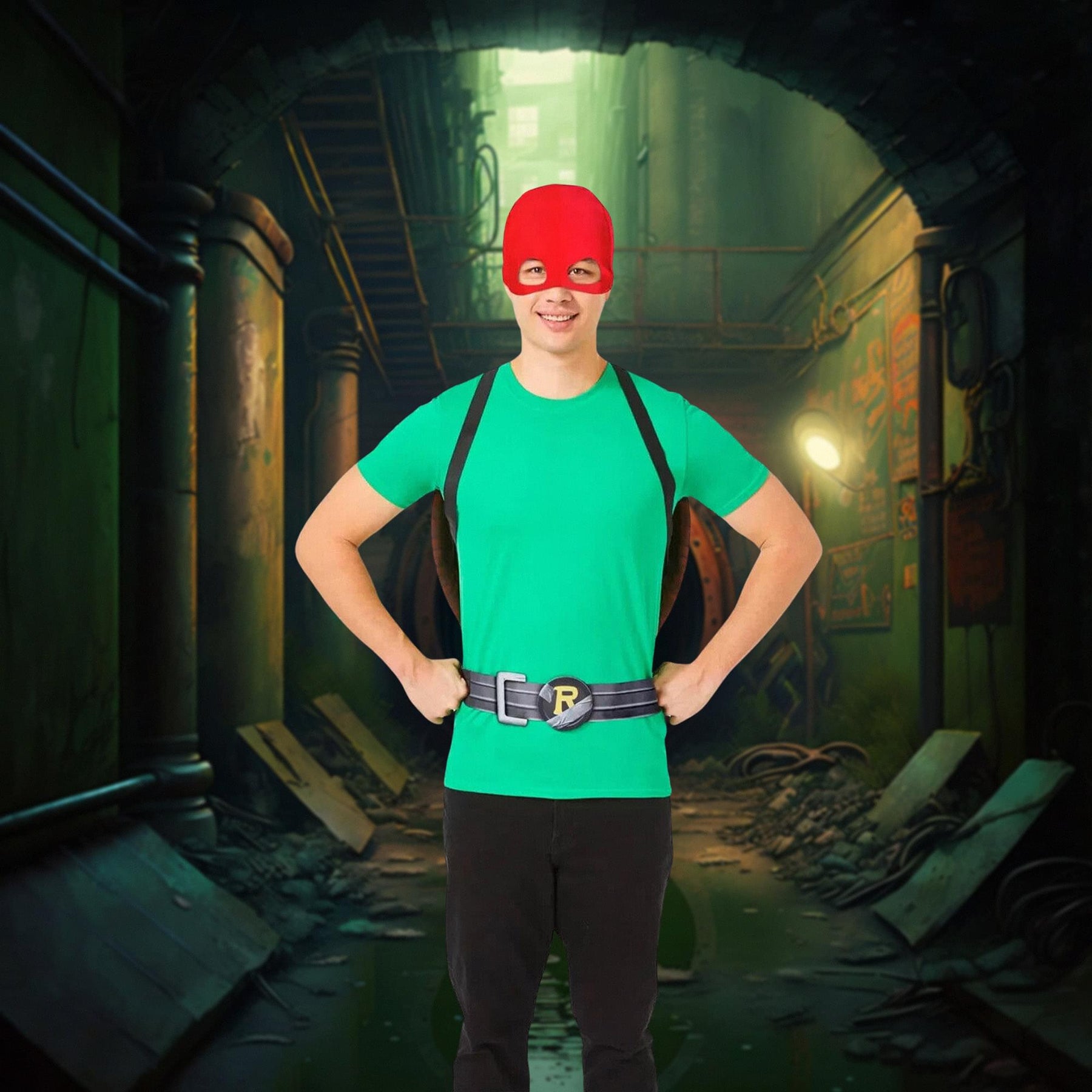 TMNT Movie Shell Kit Adult Costume | One Size Fits Most