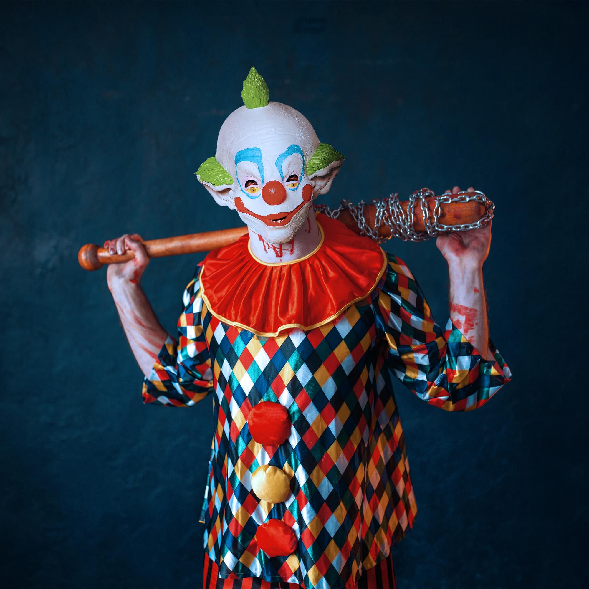 Killer Klowns Shorty Adult Costume Mask | One Size Fits Most