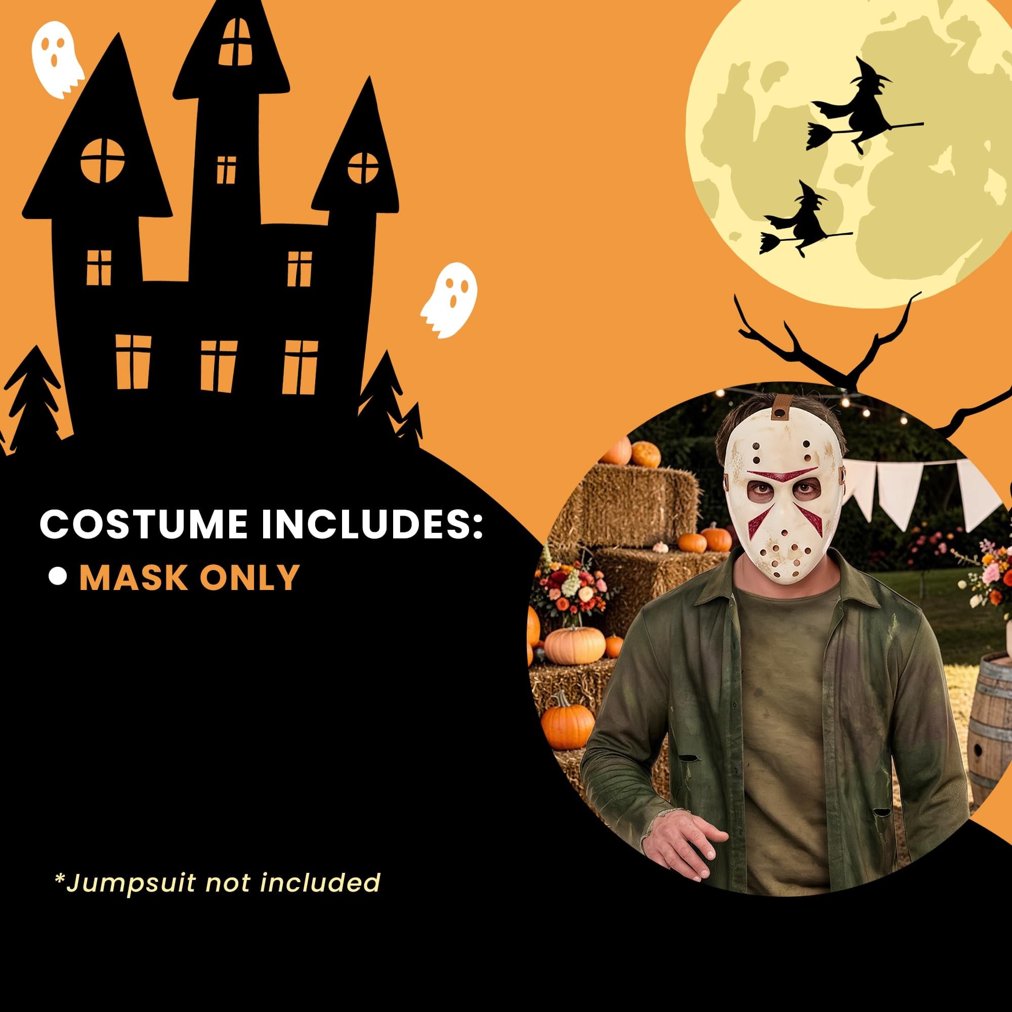 Jason Universe Adult Costume Mask