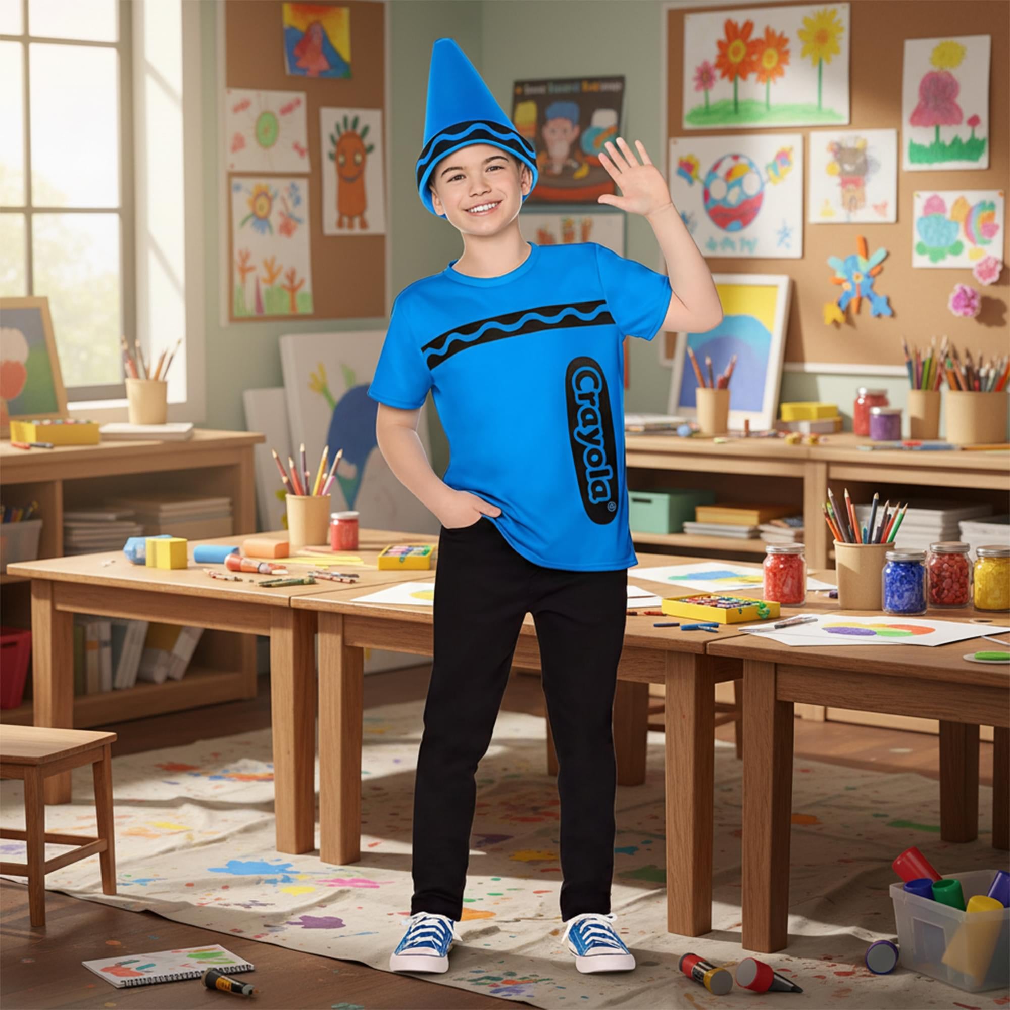 Craylola Crayon Blue Child Costume