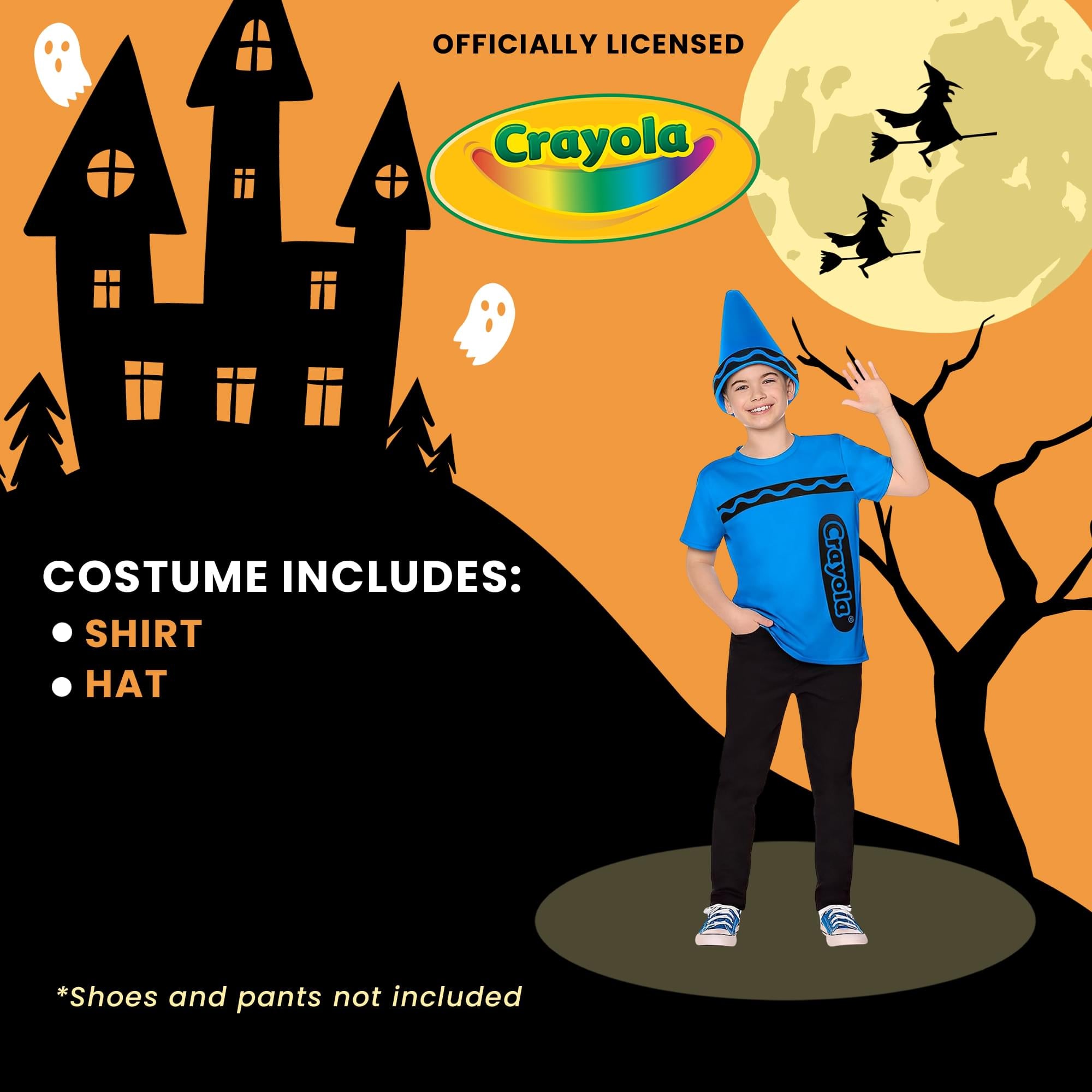 Craylola Crayon Blue Child Costume