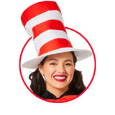 Dr Seuss Cat In The Hat Adult Costume Hat