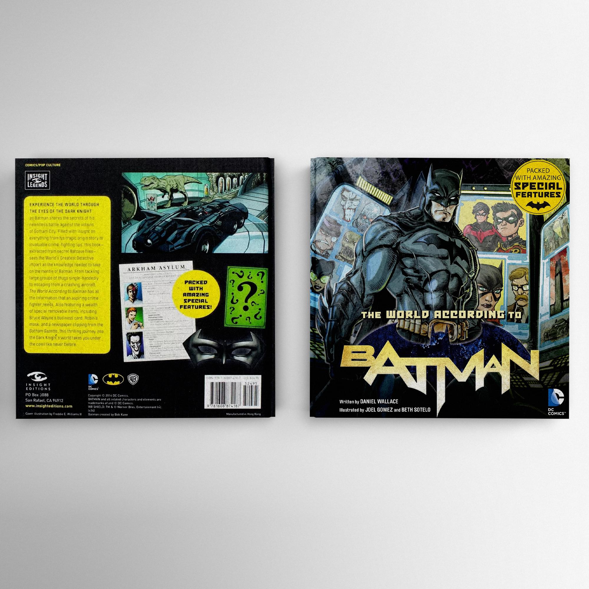 The World According to Batman Hardcover Book (Insight Legends)