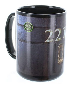 Sherlock Glow in the Dark 221B Mug