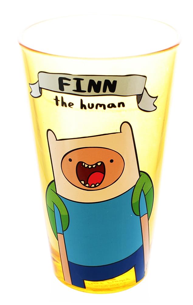 Adventure Time "Finn The Human" 16oz Pint Glass