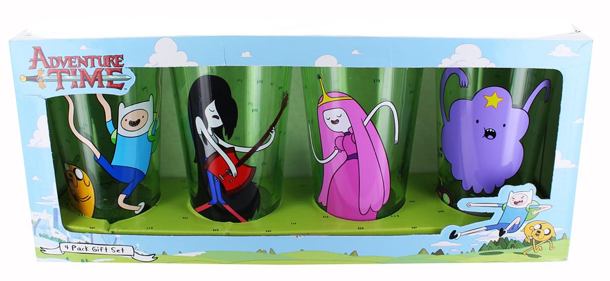 Adventure Time Dance 16oz Pint Glass 4-Pack