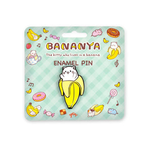 OFFICIAL Bananya - The Kitty Who Lives in a Banana | Sweet Enamel Collector Pin