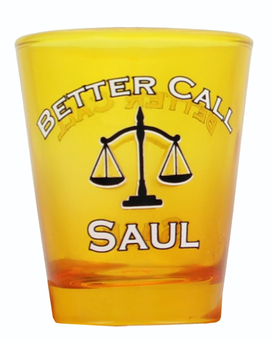 Better Call Saul Yellow 1.5oz Shot Glass