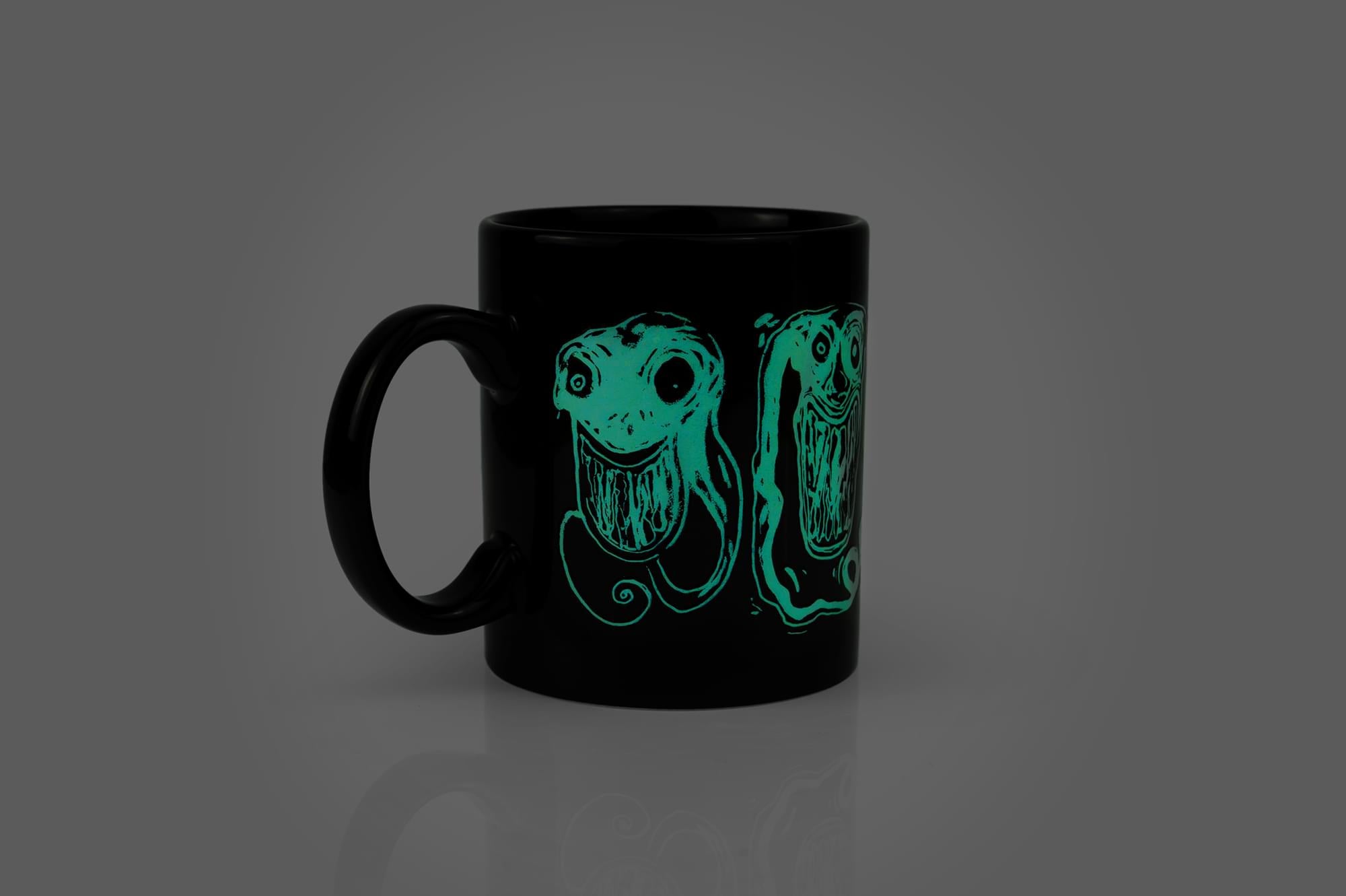 Billie Eilish Bury A Friend Glow-In-The-Dark Ceramic Coffee Mug | 16 Ounces