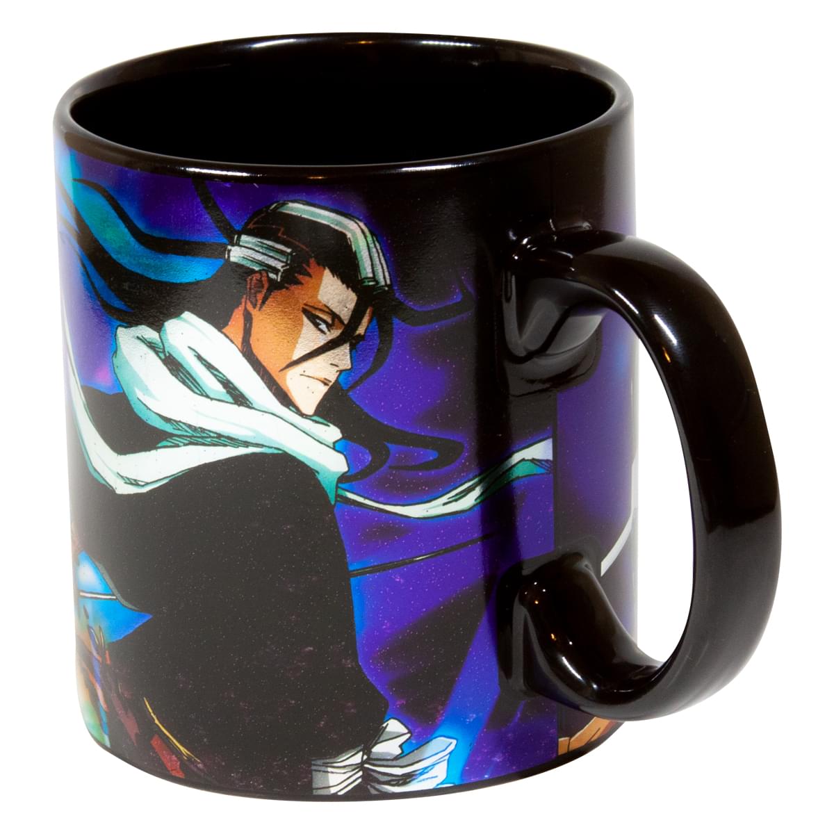 Bleach Foil Print Mug | Coffee and Tea | Black Luster Coffee Mug
