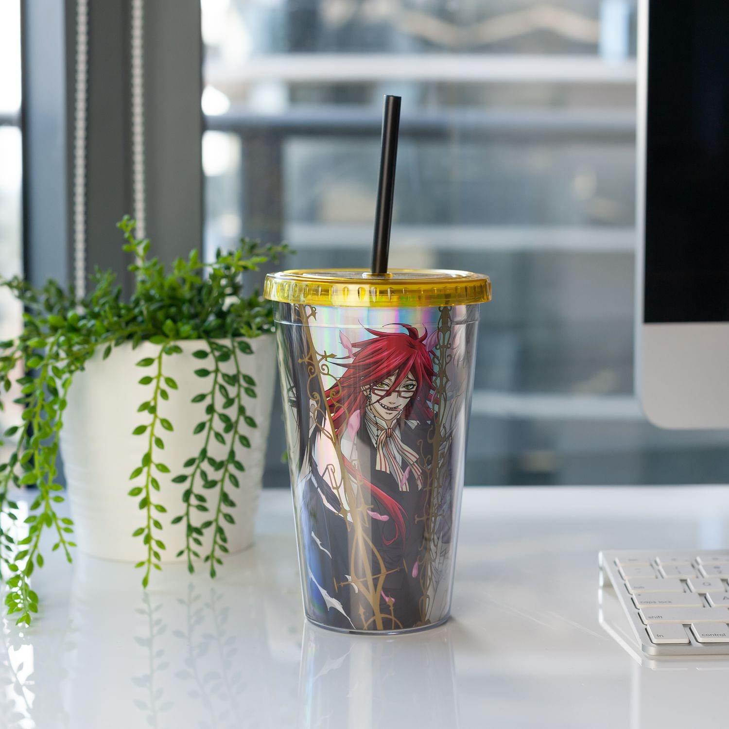 Black Butler Sebastian | Foil Print 16oz Carnival Cup