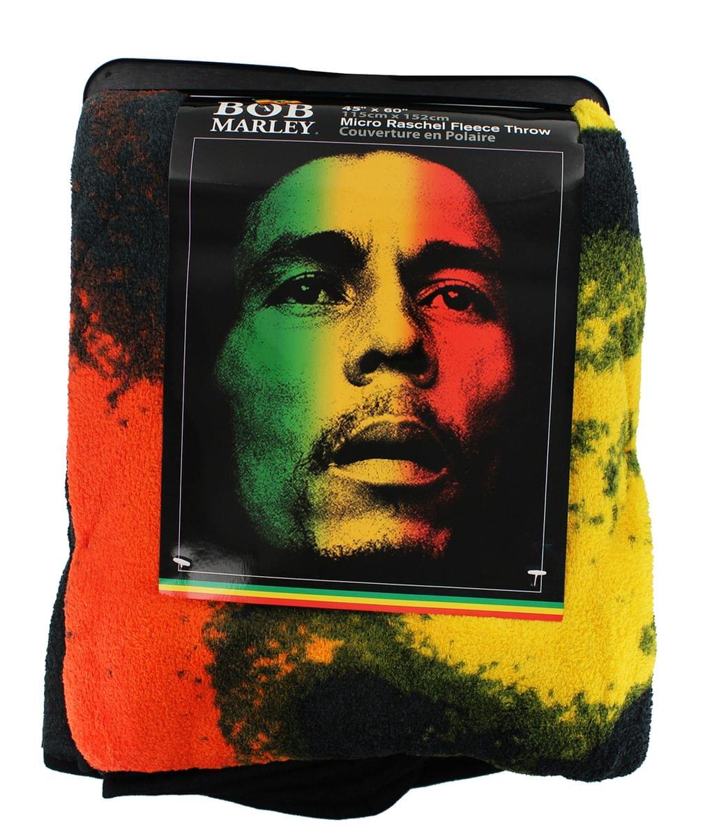 Bob Marley Rasta 45x60" Fleece Throw Blanket