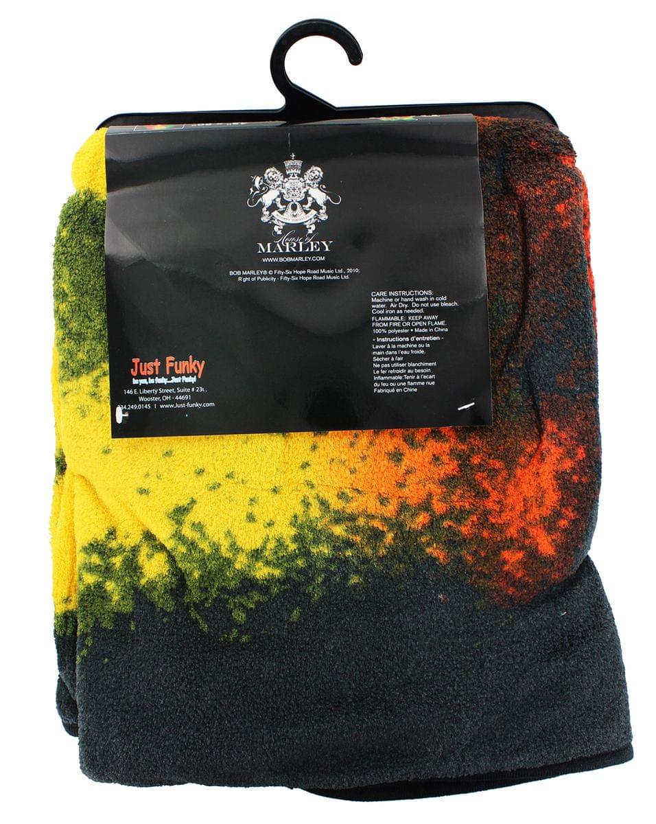 Bob Marley Rasta 45x60" Fleece Throw Blanket