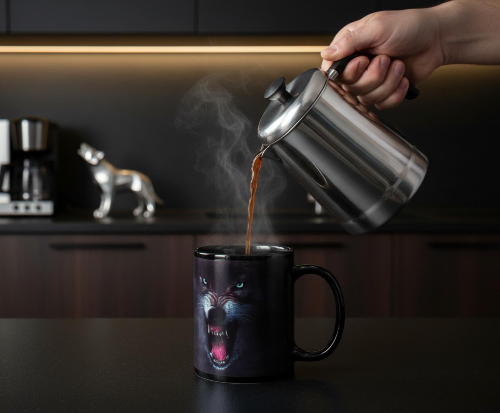 Growling Wolf 11oz Coffee Mug