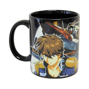 Gundam Wing Pilot 11oz Coffee Mug with Enamel Pin