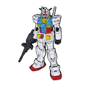 Gundam Wing Pilot 11oz Coffee Mug with Enamel Pin