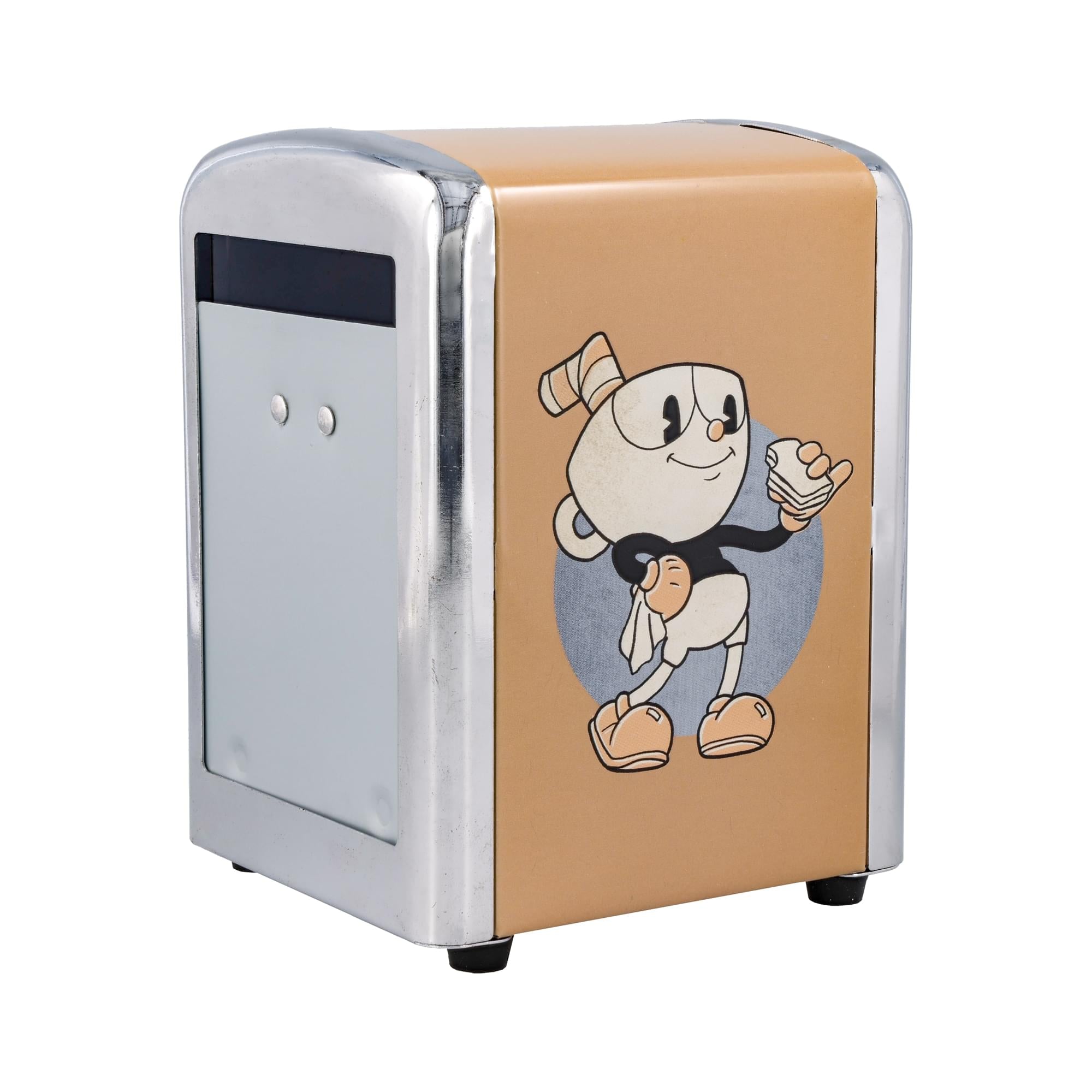 Cuphead Retro Diner Set - Napkin Dispenser/ Sugar Shaker/ Straw Canister