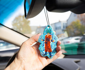 Dragon Ball Super Saiyan Blue Goku New Car Scent Air Freshener
