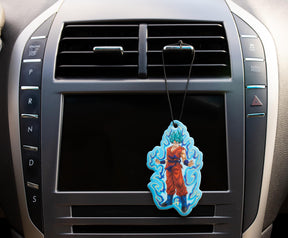 Dragon Ball Super Saiyan Blue Goku New Car Scent Air Freshener