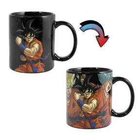 Dragon Ball Super Goku Heat Changing 11oz Ceramic Coffee Mug